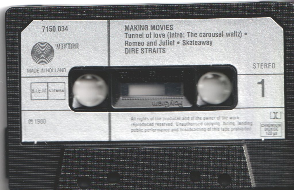 Dire Straits - Making Movies - Cassette