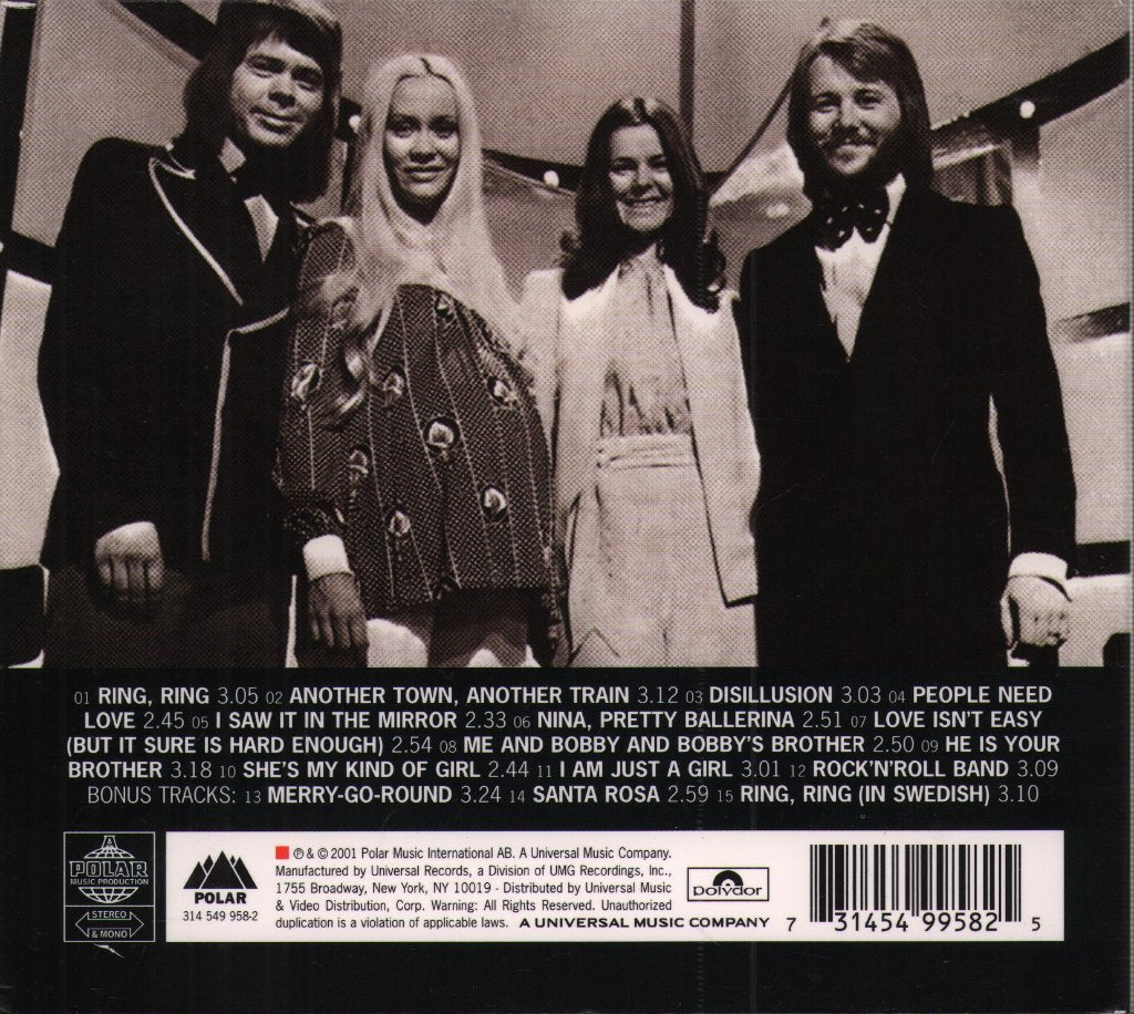 ABBA - Ring Ring - Cd