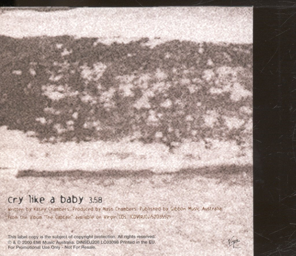 Kasey Chambers - Cry Like A Baby - Cd