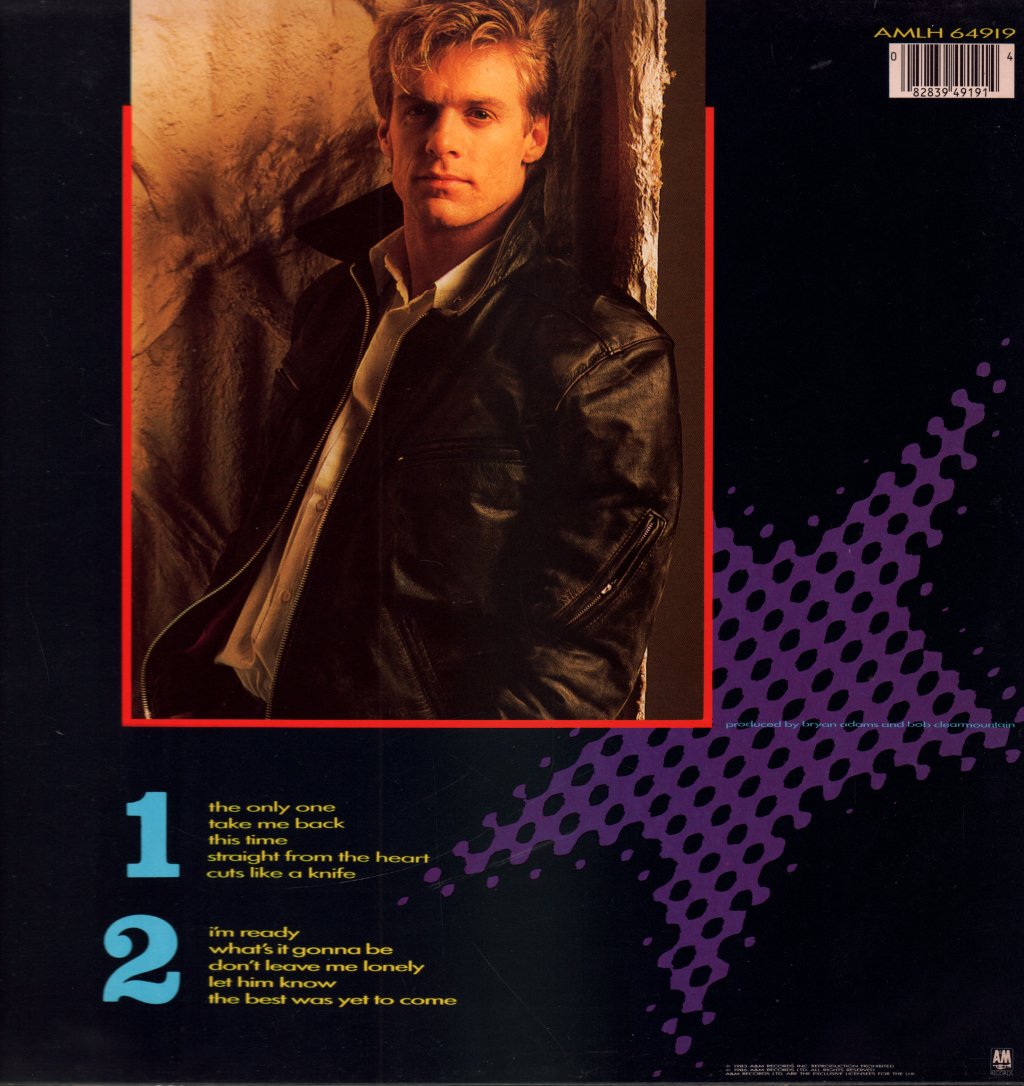 Bryan Adams - Cuts Like A Knife - Lp