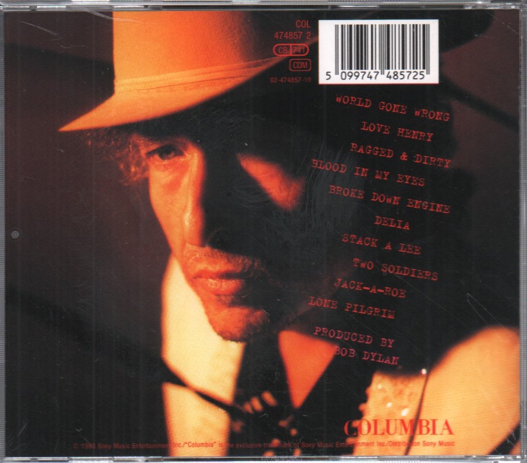 Bob Dylan - World Gone Wrong - Cd