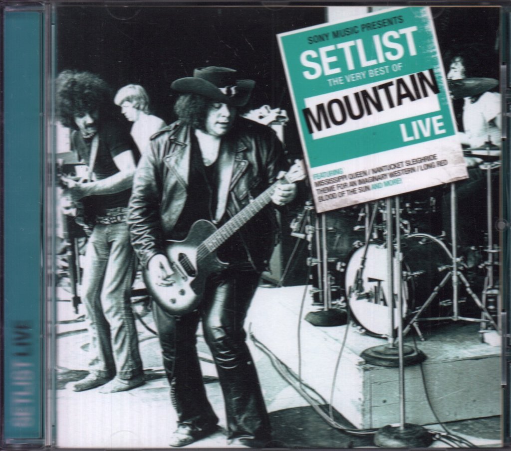 Mountain - Setlist The Very Best Of Mountain Live - Cd
