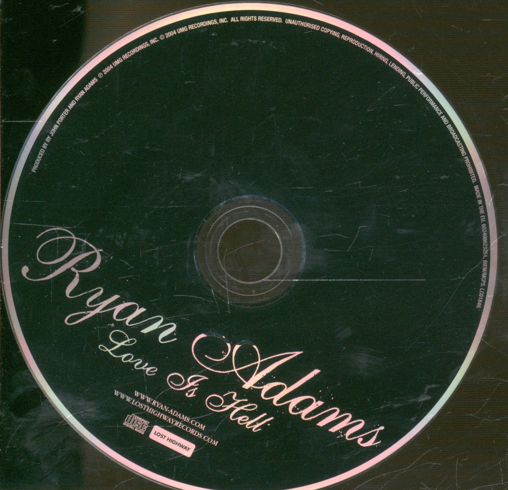 Ryan Adams - Love Is Hell - Cd