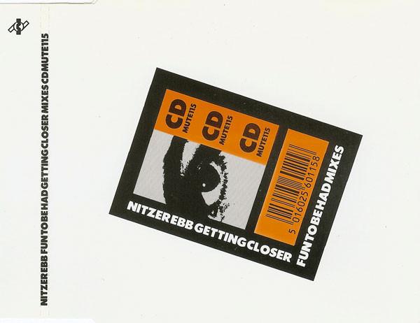 Nitzer Ebb - Fun To Be Had / Getting Closer Mixes - Cd