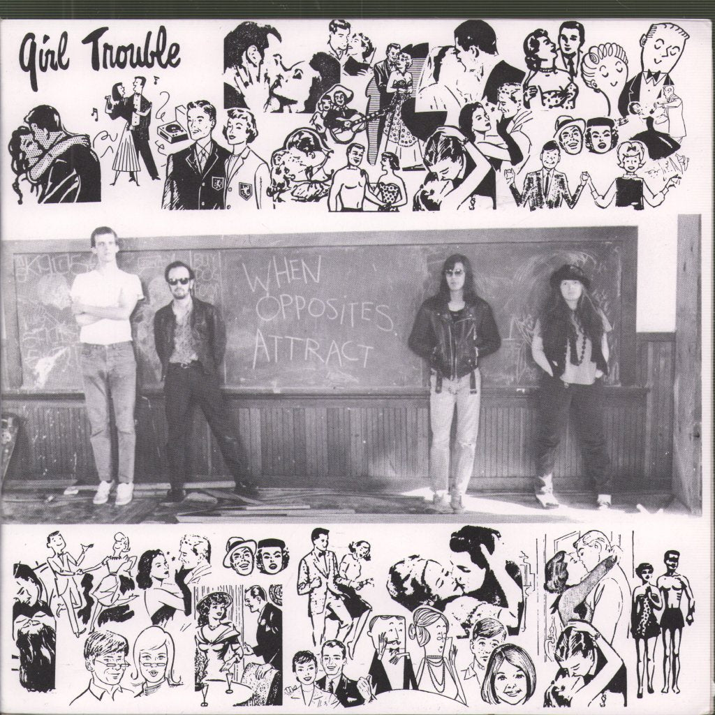 Girl Trouble - When Opposites Attract - 7 Inch