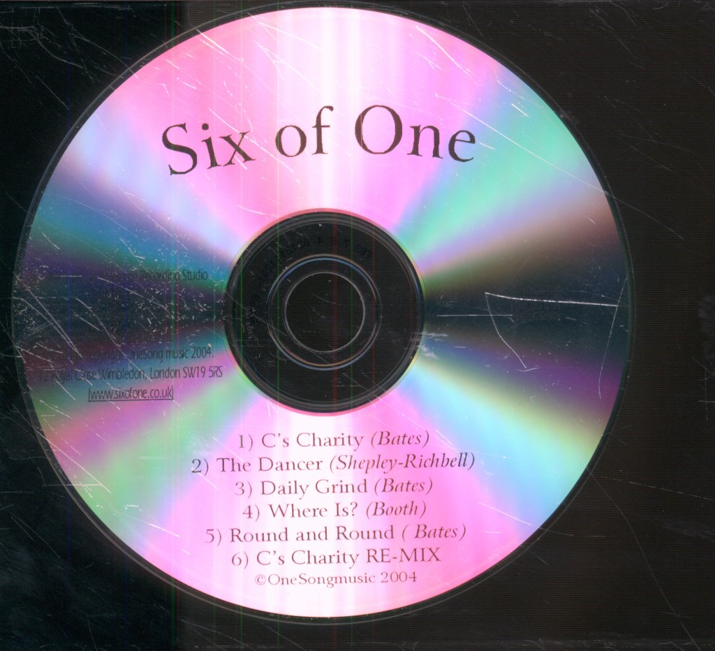Six Of One - Tyranny Of Chairs - Cdr