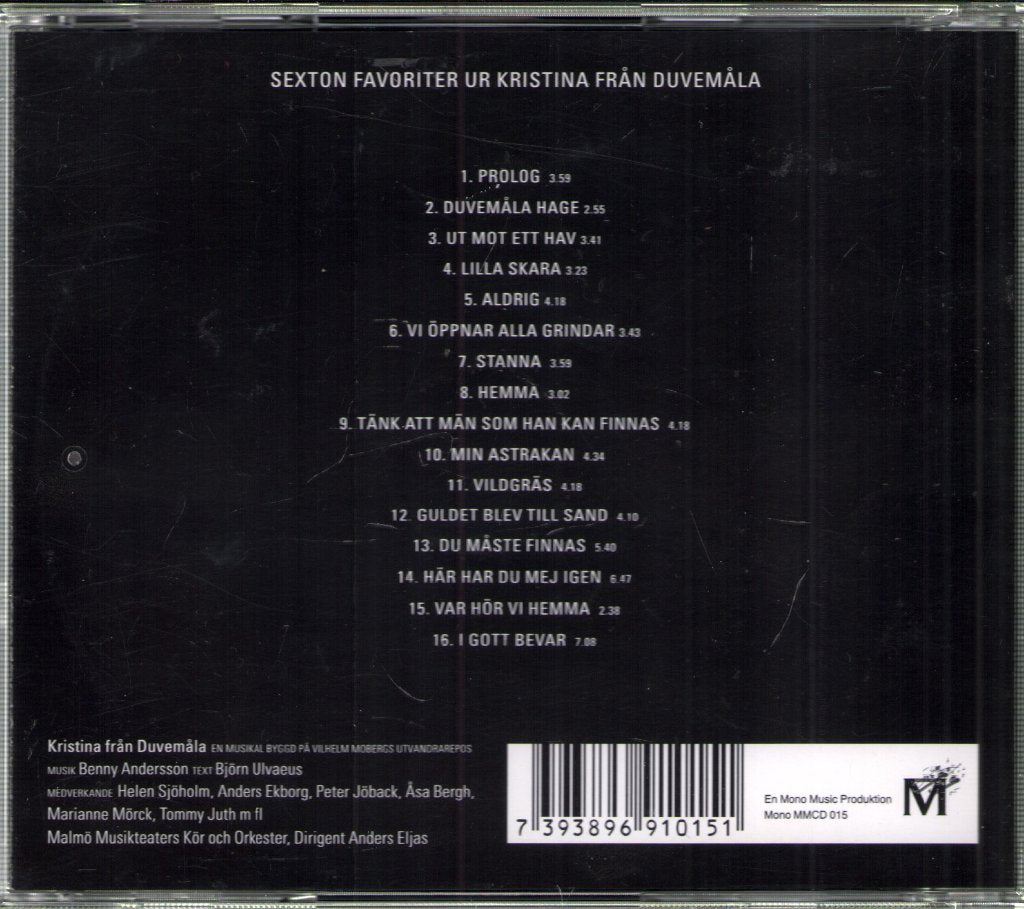 Various Artists - Sexton Favoriter Ur Kristina Från Duvemåla - Cd