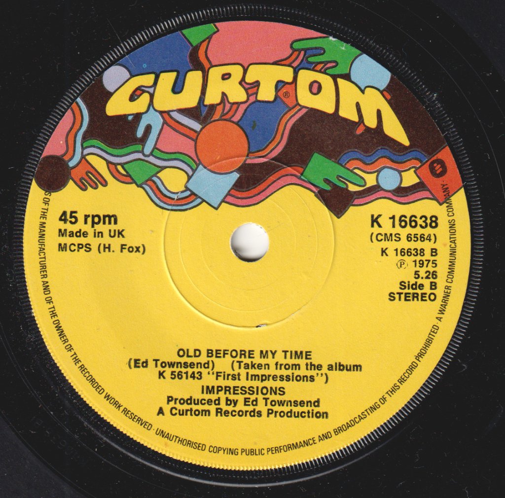 Impressions - First Impressions - 7 Inch