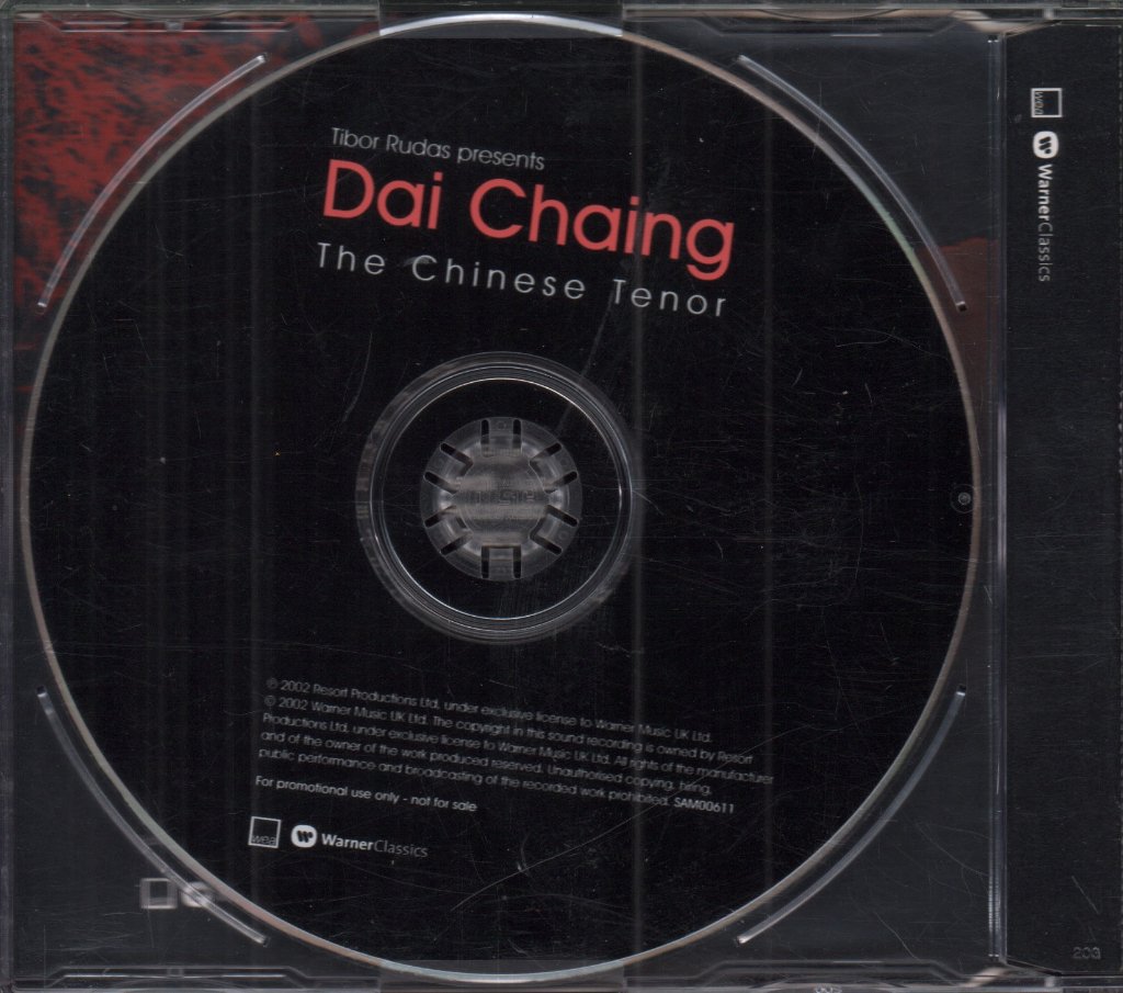 dai chaing - chinese tenor - Cd