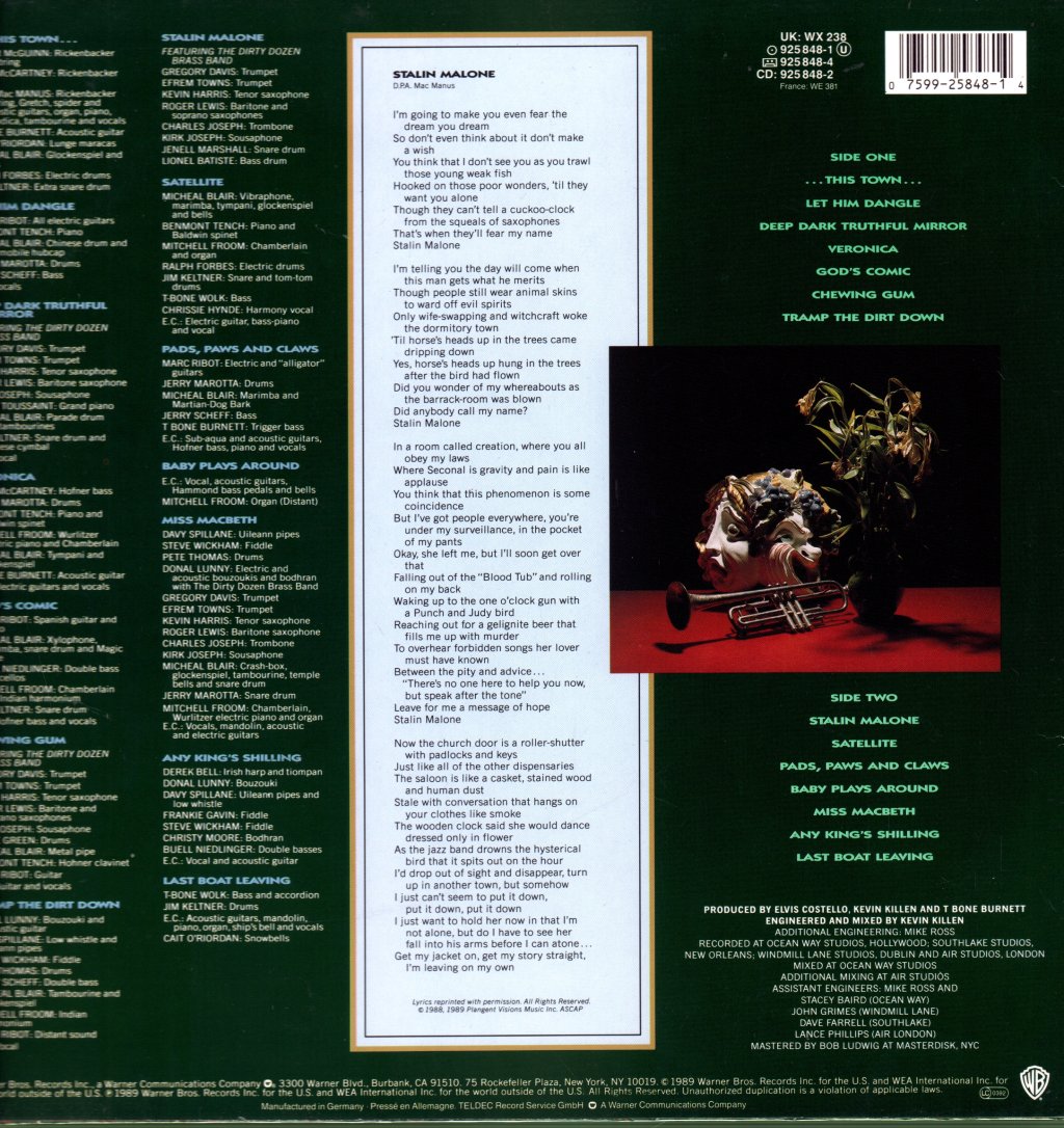 Elvis Costello - Spike - Lp