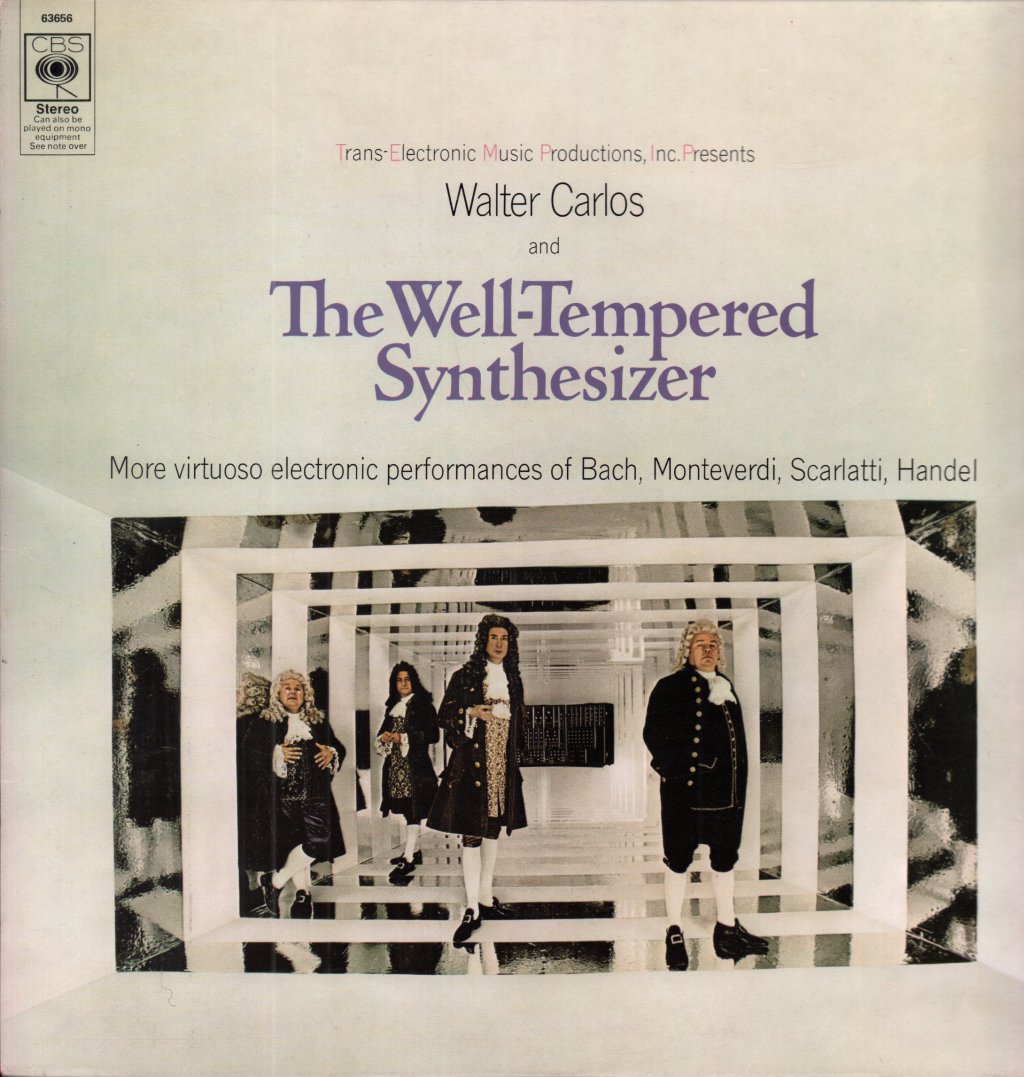 Walter Carlos - Well Tempered Synthesizer - Lp