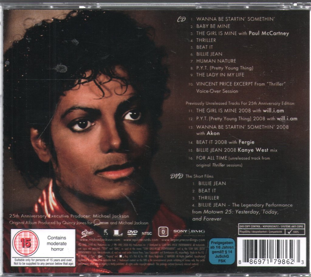 Michael Jackson - Thriller 25 - Cd