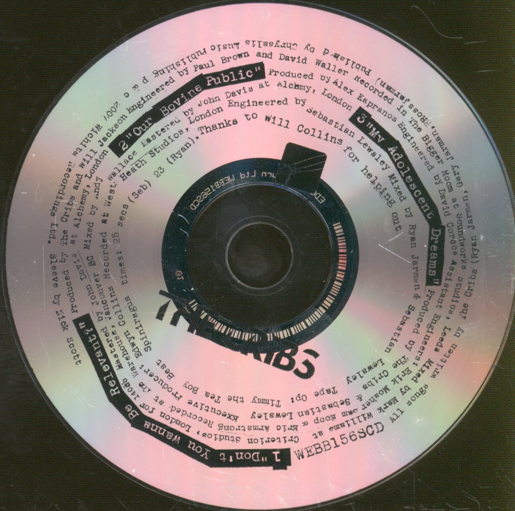 Cribs - Don't You Wanna Be Relevant? - Cd