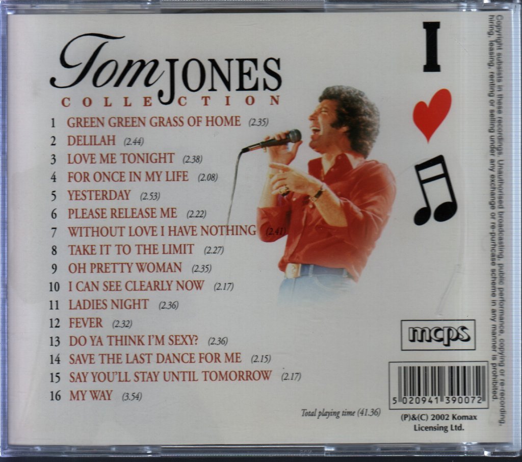 Tom Jones - Collection - Cd