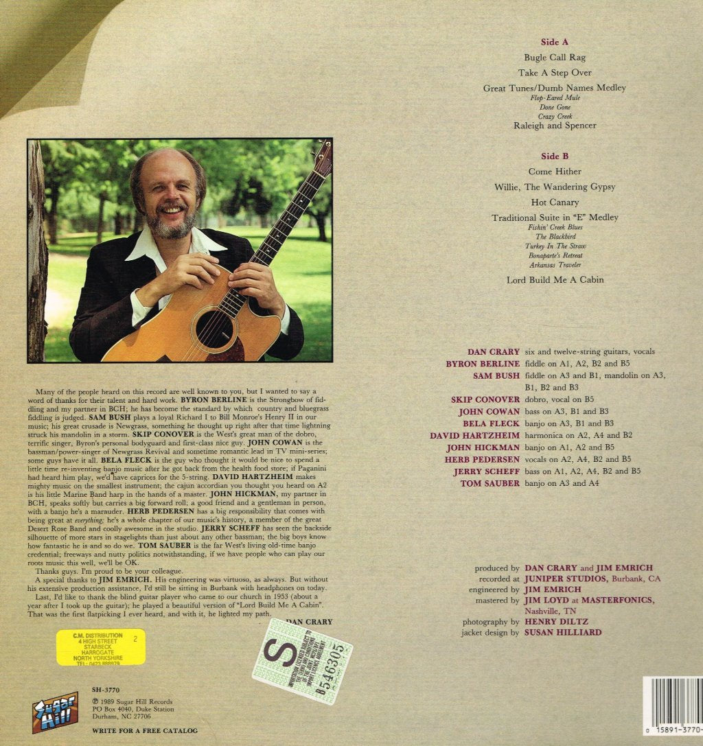 Dan Crary - Take A Step Over - Lp