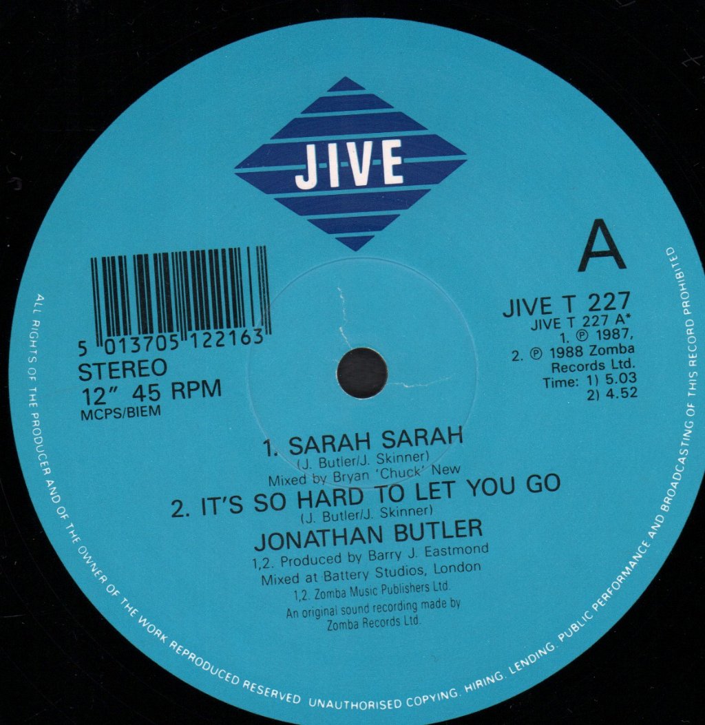 Jonathan Butler - Moonlight Ep - 12 Inch