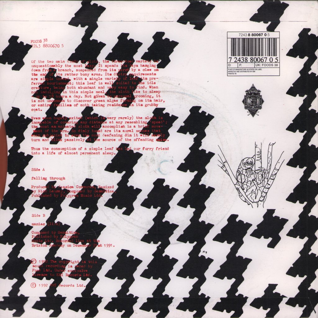Sensitize - Falling Through - 7 Inch