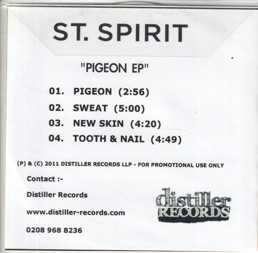 St. Spirit - Pigeon EP - Cdr