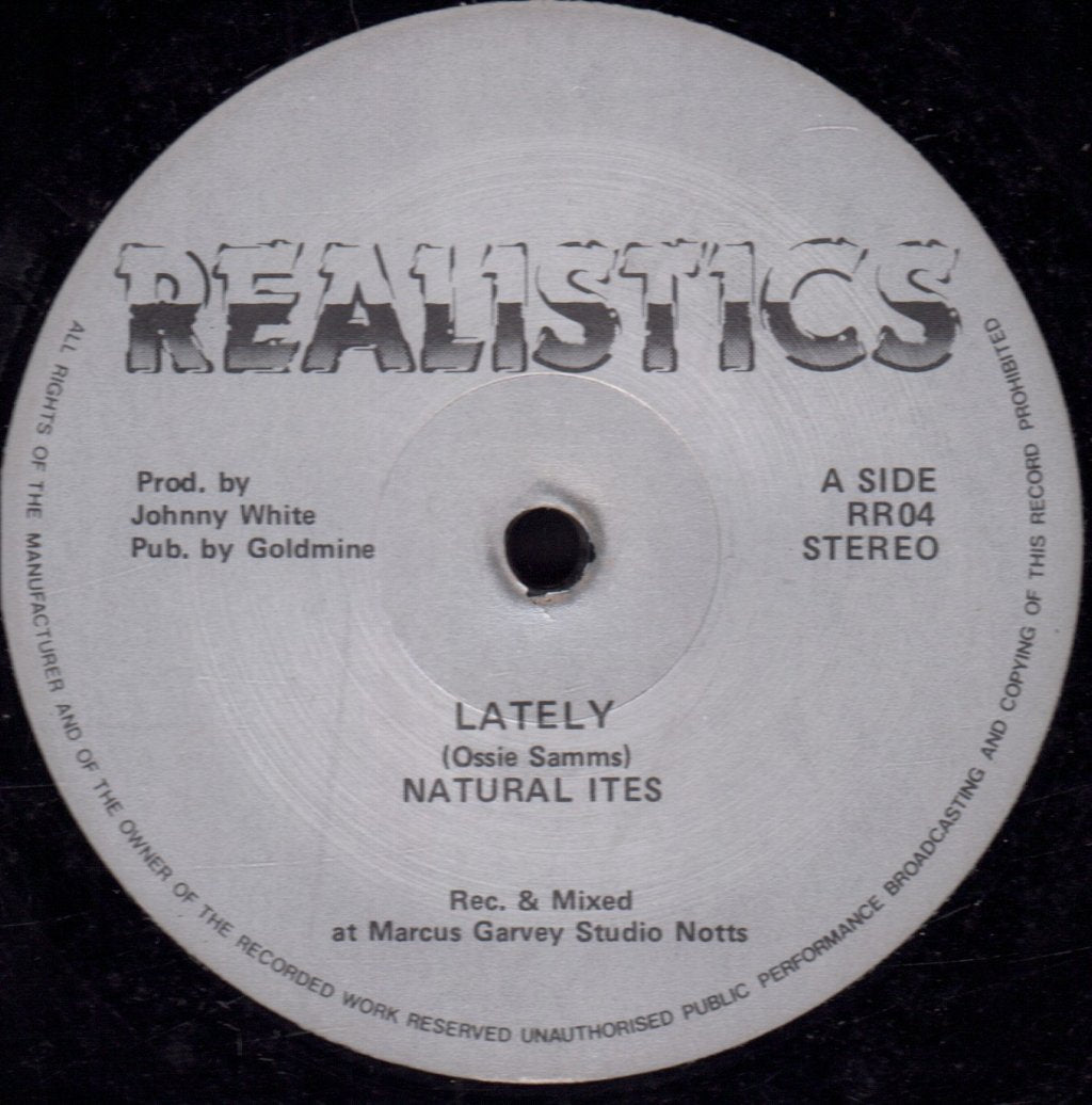 Natural Ites - Lately - 12 Inch
