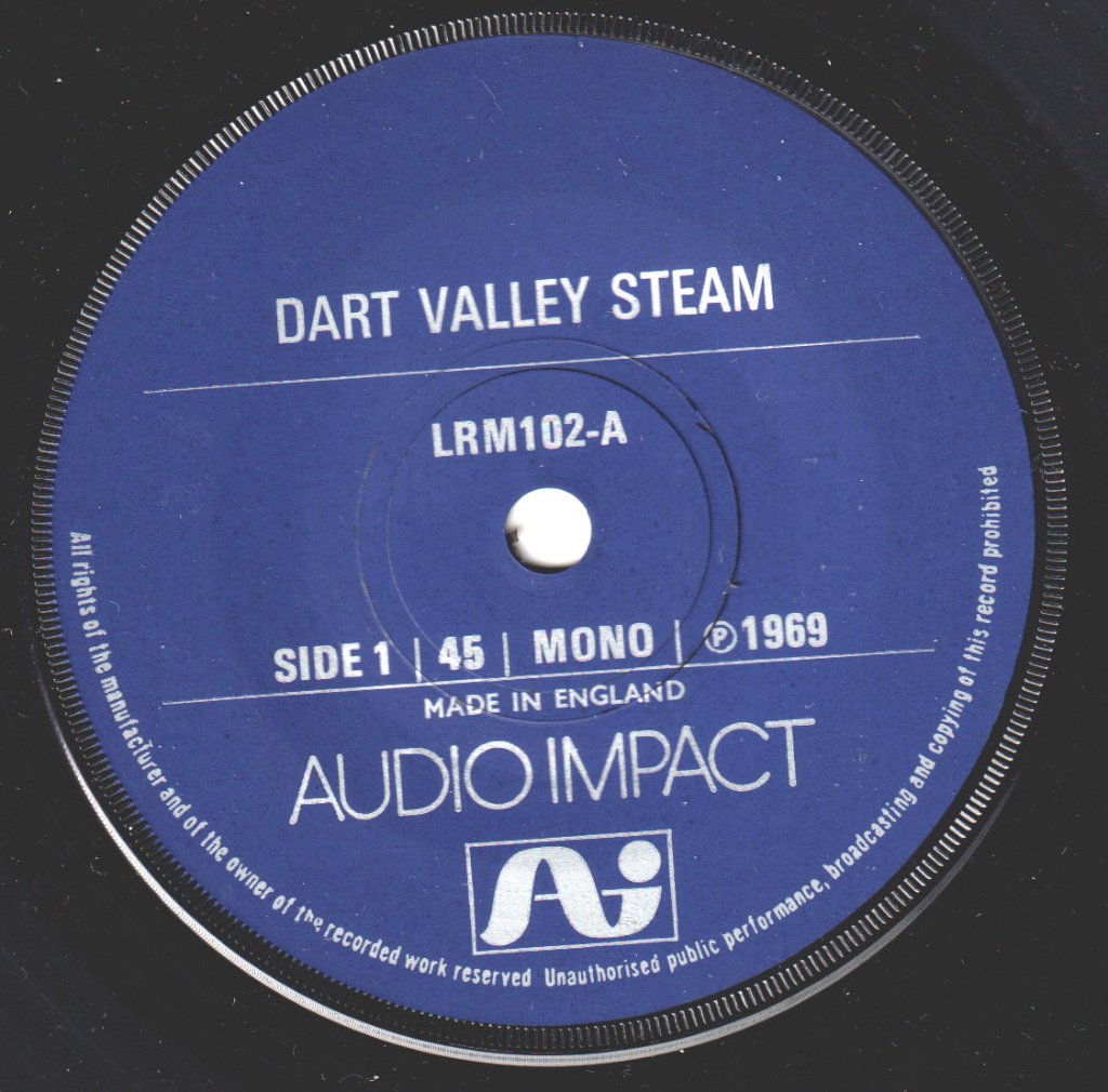 No Artist - Dart Valley Steam - 7 Inch