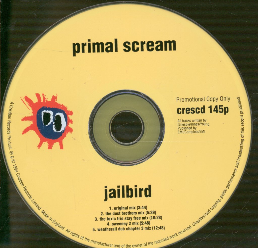 Primal Scream - Jailbird - Cd