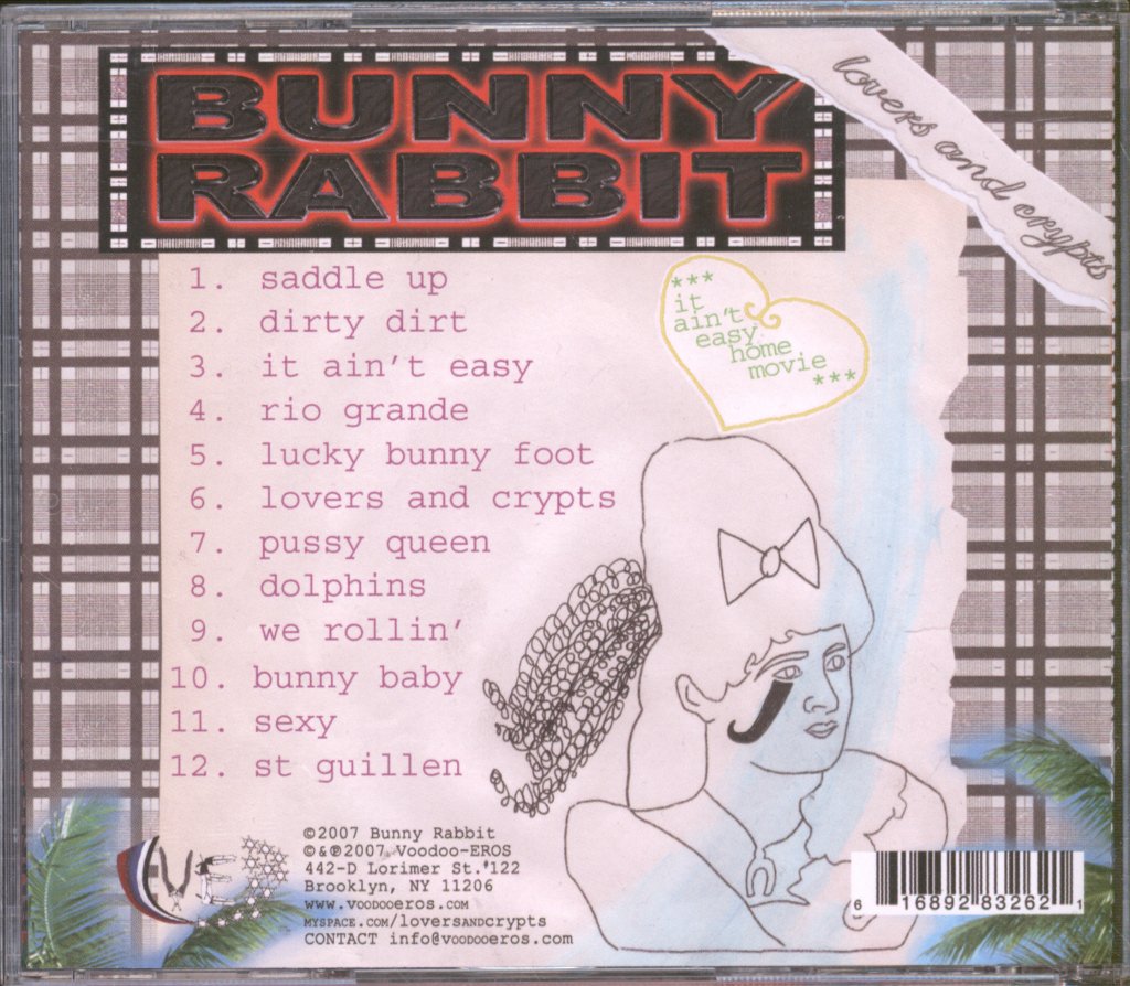 Bunny Rabbit - Lovers And Crypts - Cd