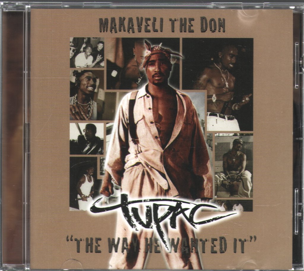 Tupac Shakur - Makaveli The Don "The Way He Wanted It" Book 1 - Cd