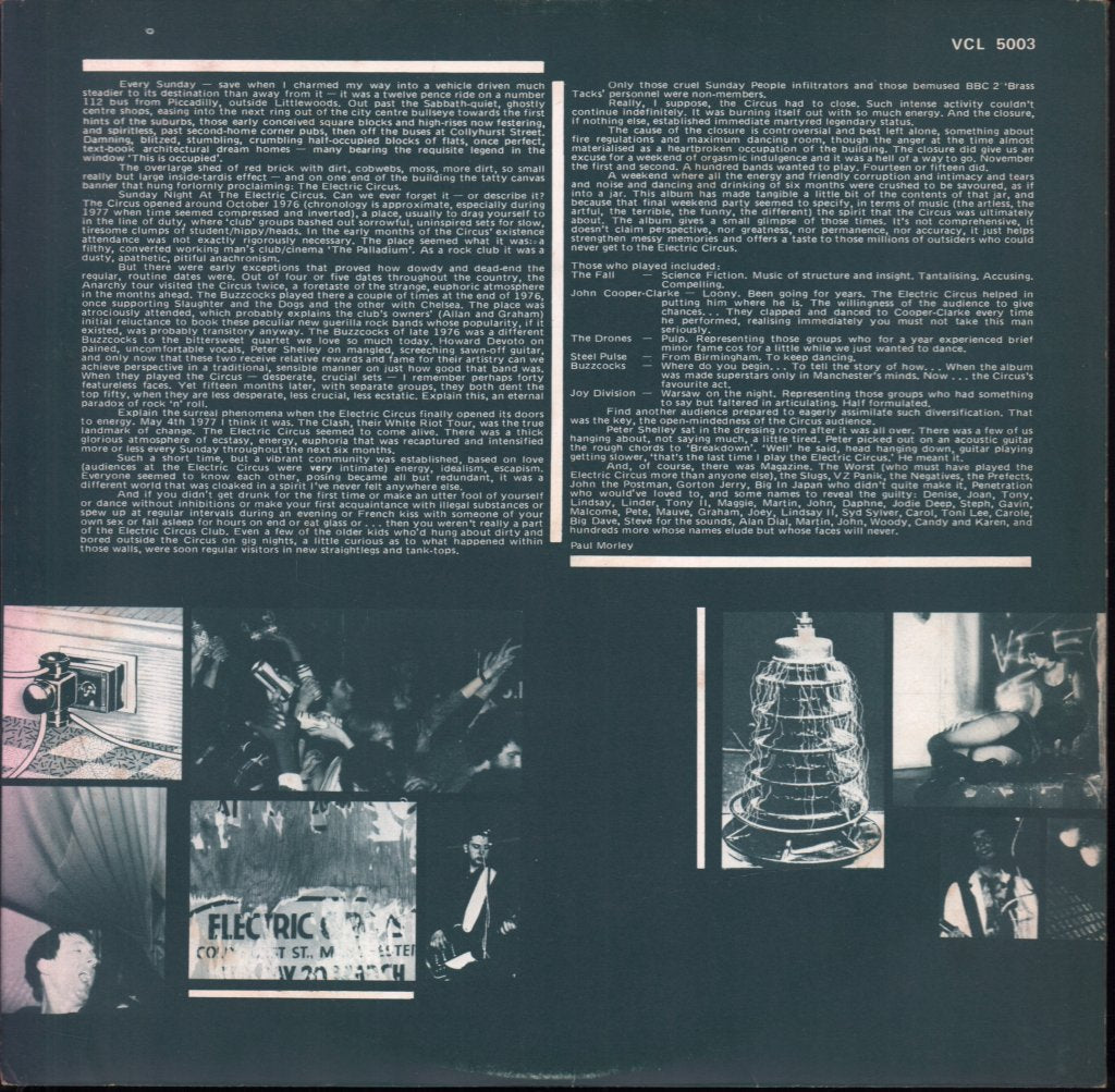 Short Circuit - Live At The Electric Circus - 10 Inch