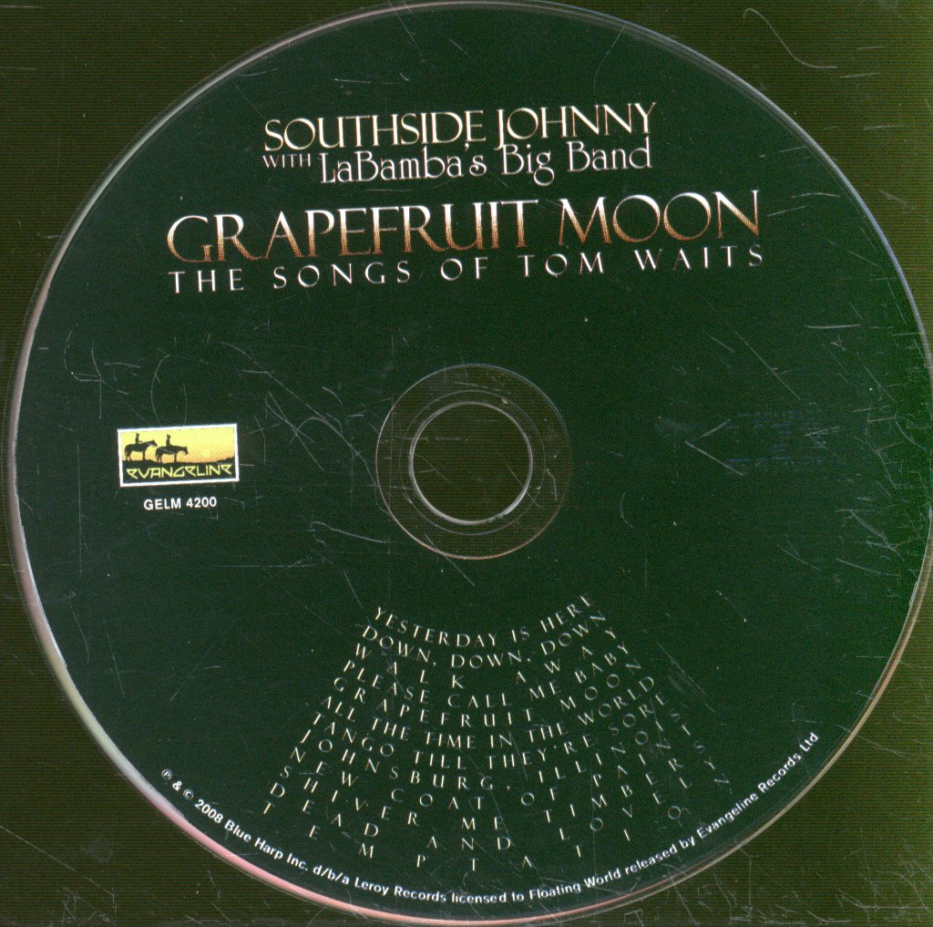 Southside Johnny With LaBamba's Big Band - Grapefruit Moon (The Songs Of Tom Waits) - Cd