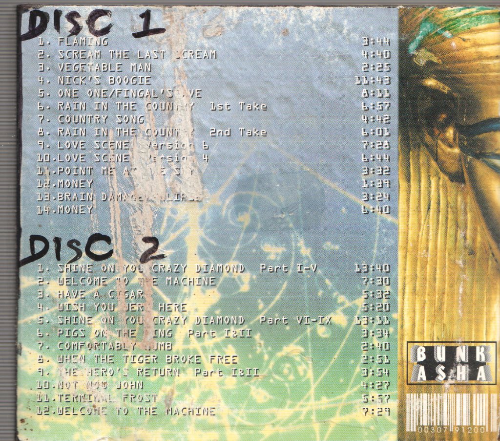 Pink Floyd - Rarities Thrrough The Years - Double Cd
