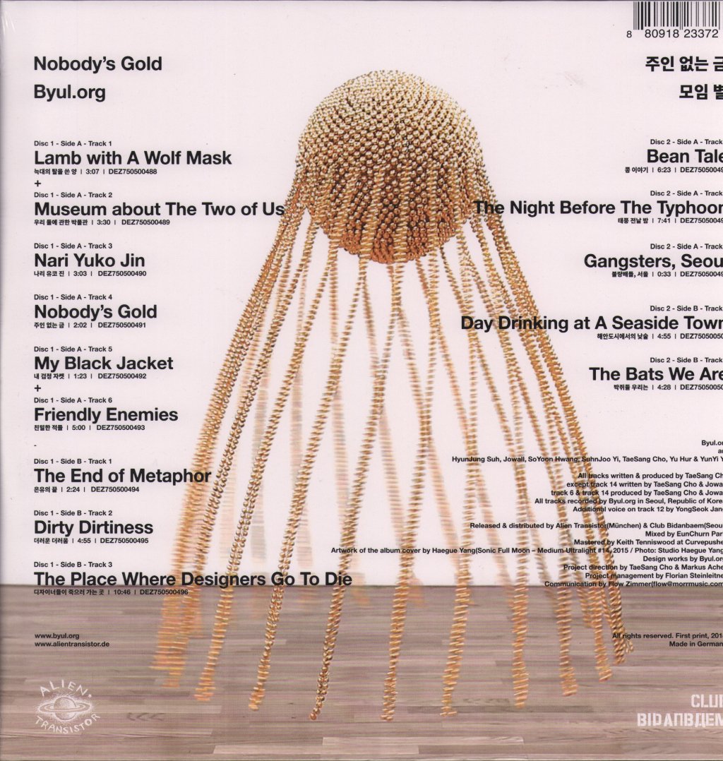 Byul.org - Nobody's Gold - Double Lp
