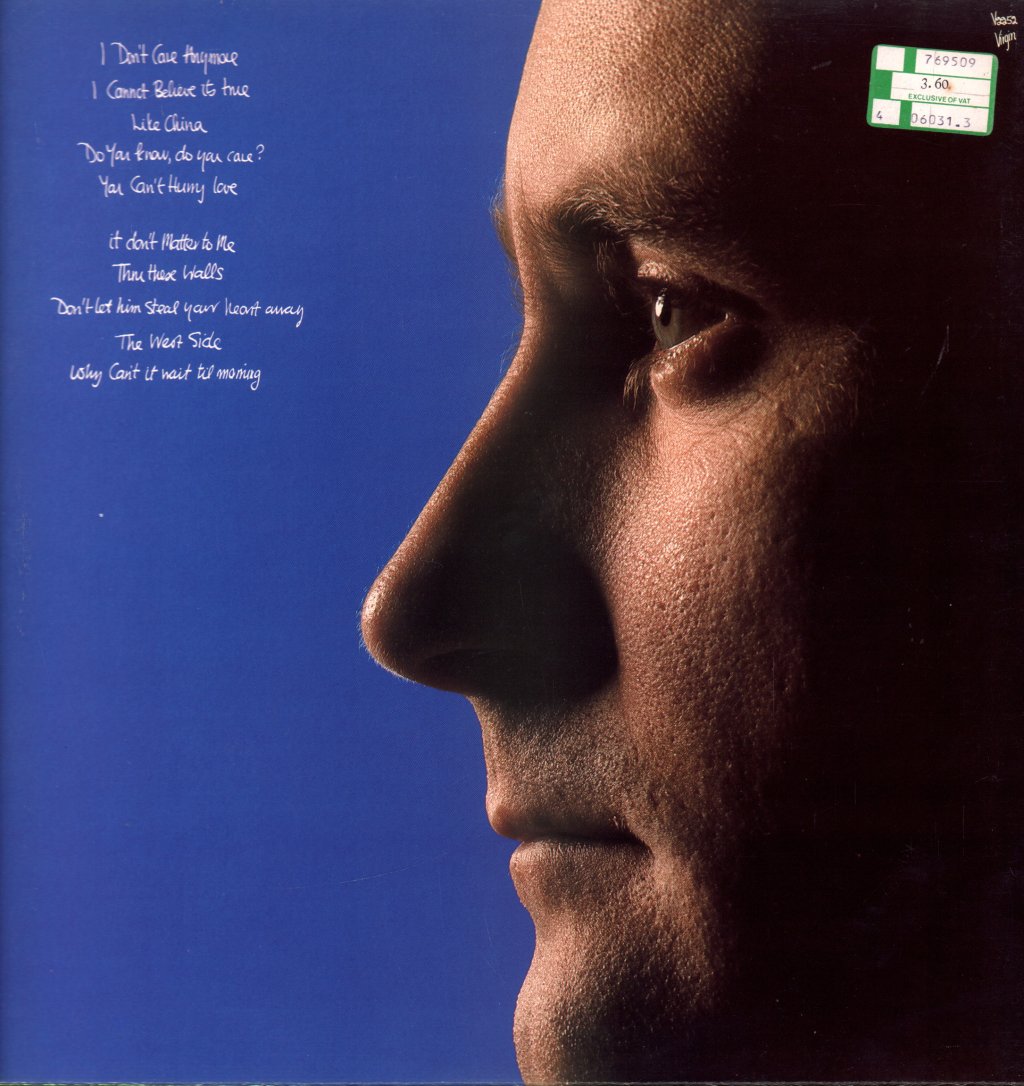 Phil Collins - Hello I Must Be Going - Lp