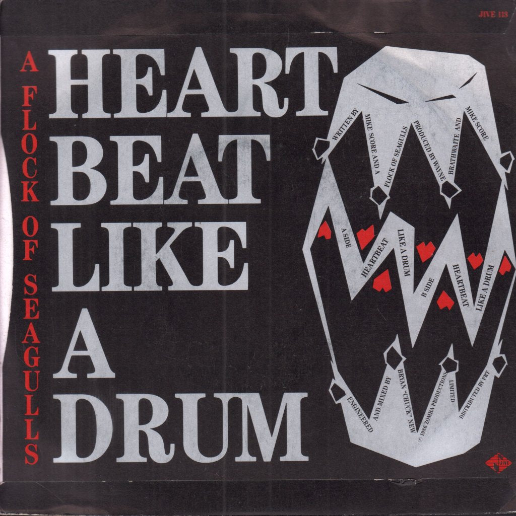 A Flock Of Seagulls - Heartbeat Like A Drum - 7 Inch