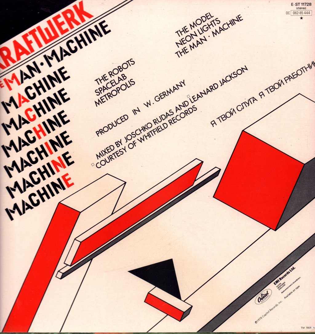 Kraftwerk - Man Machine - Lp