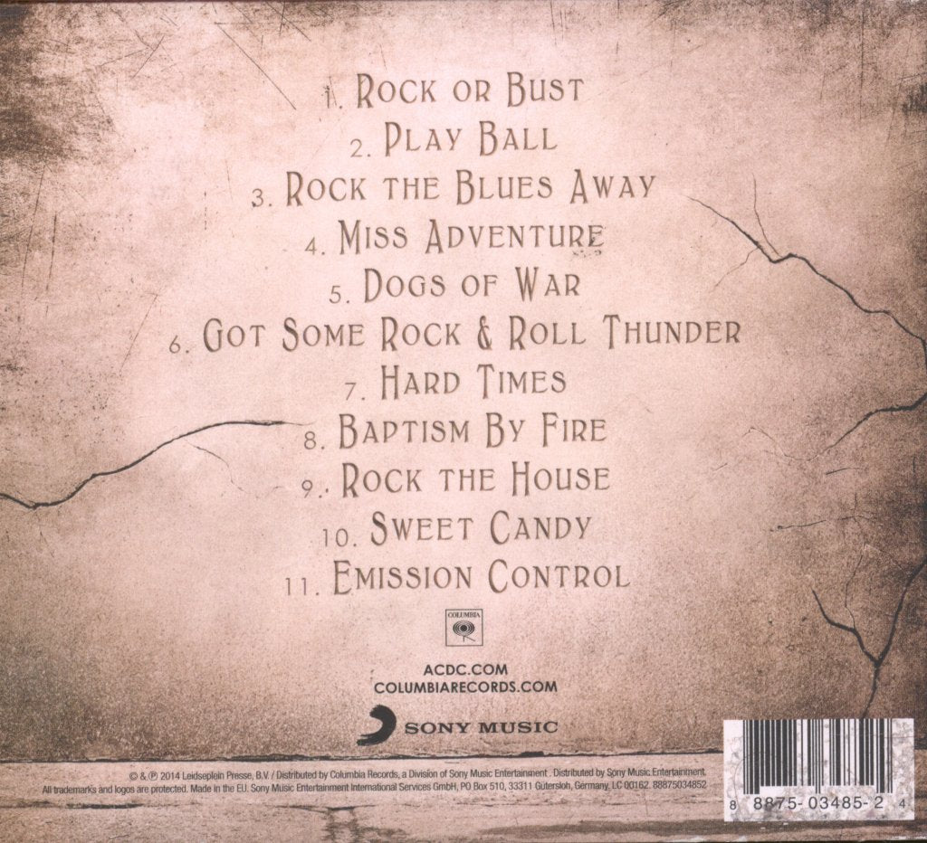 AC/DC - Rock Or Bust - Cd