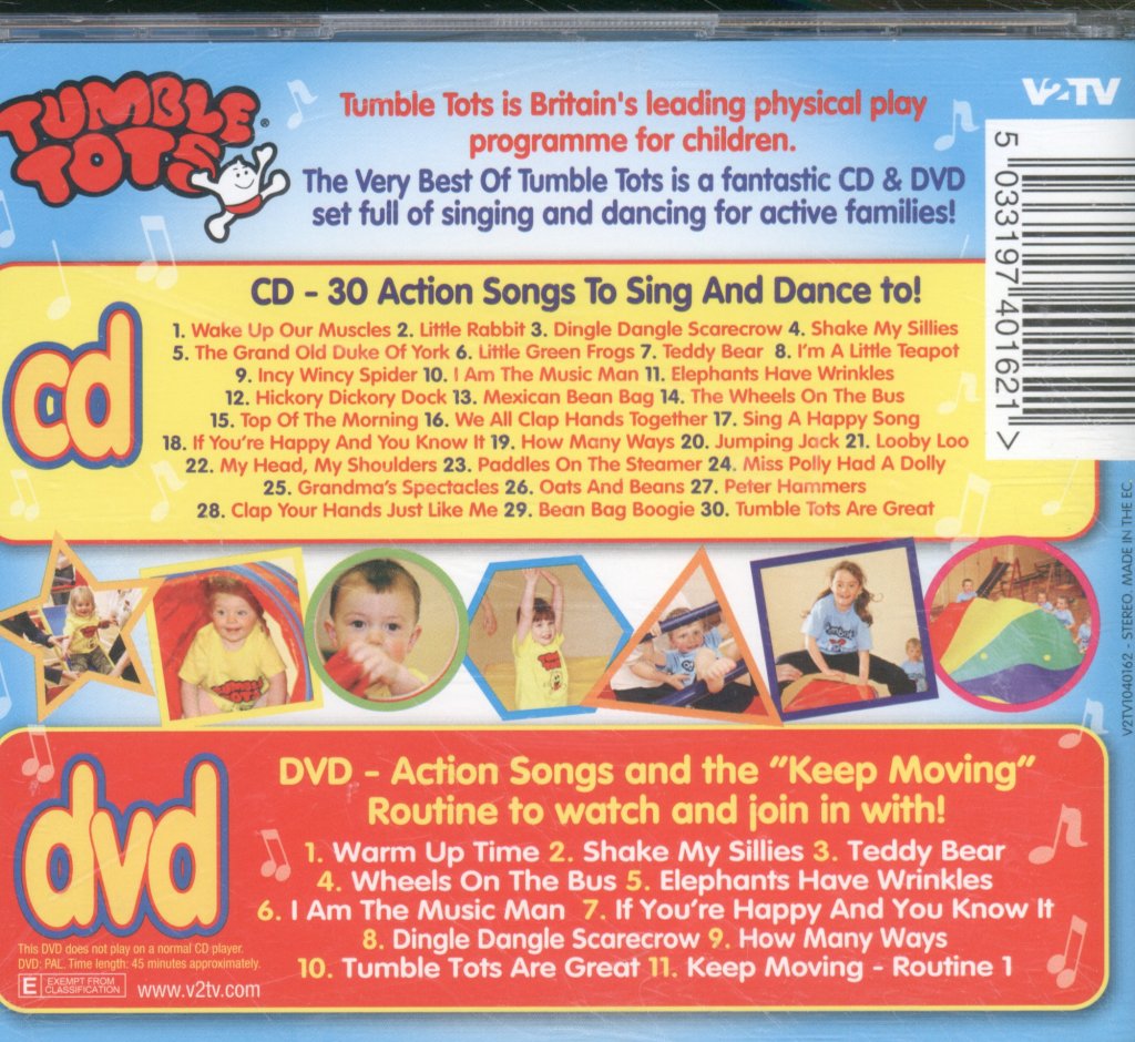 Tumble Tots - Very Best Of - Cd/Dvd