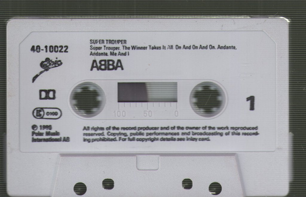 ABBA - Super Trouper - Cassette