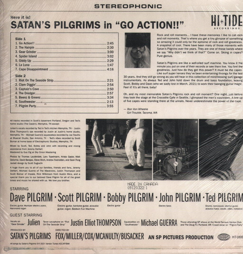 Satan's Pilgrims - Go Action!! - Lp