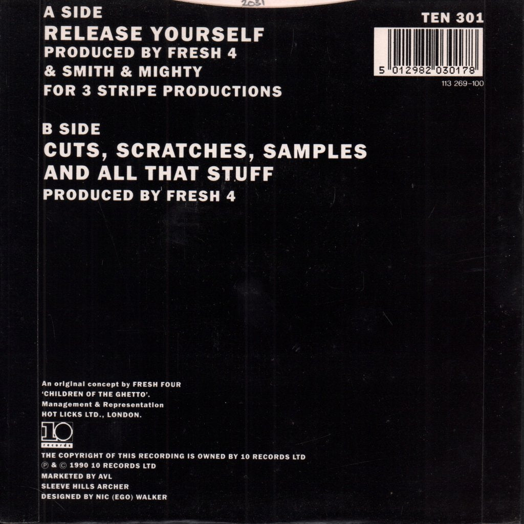Fresh Four - Release Yourself - 7 Inch