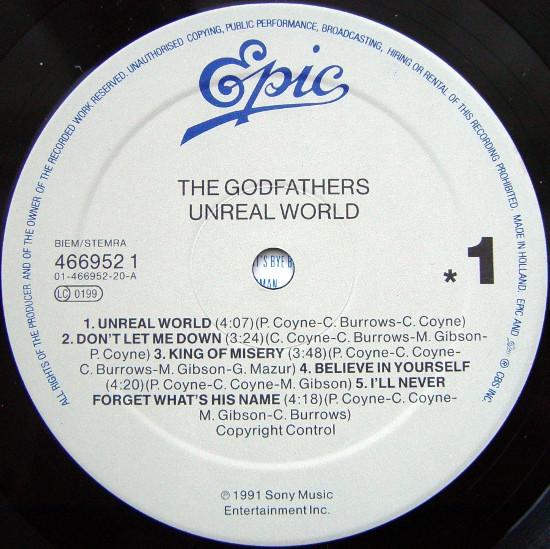 Godfathers - Unreal World - Lp