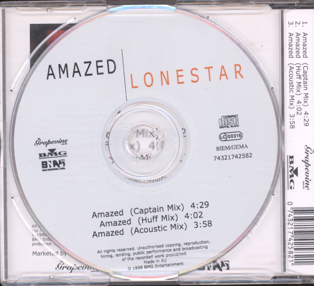 Lonestar - Amazed - Cd