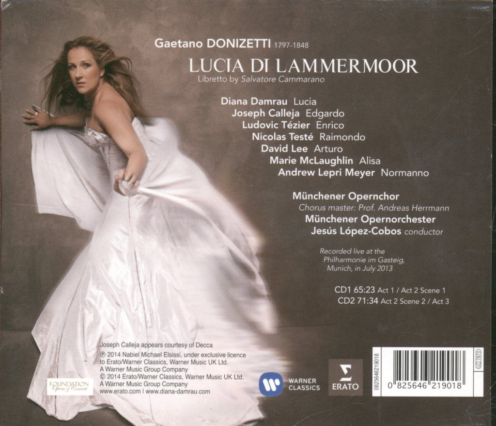 Various Artists - Donizetti - Lucia di Lammermoor - Double Cd