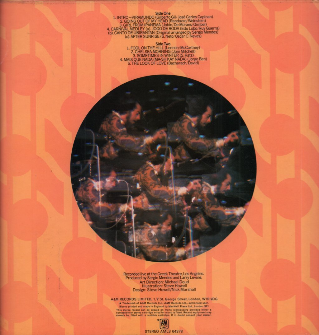 Sergio Mendes And Brasil 77 - In Concert - Lp