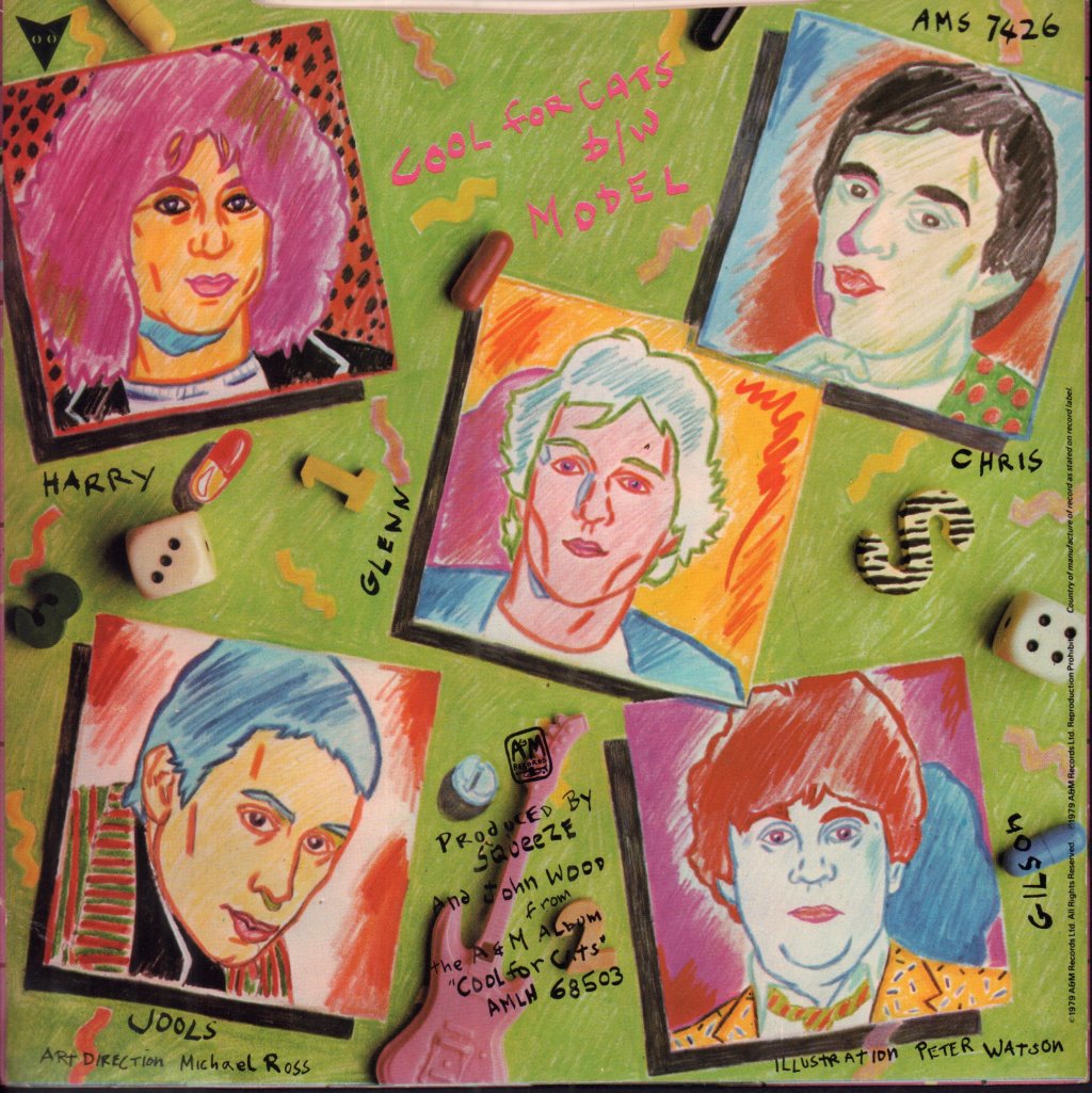 Squeeze - Cool For Cats - 7 Inch
