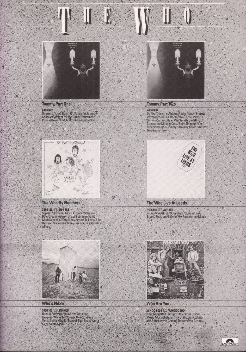 Who - Kids Are Alright - Double Lp
