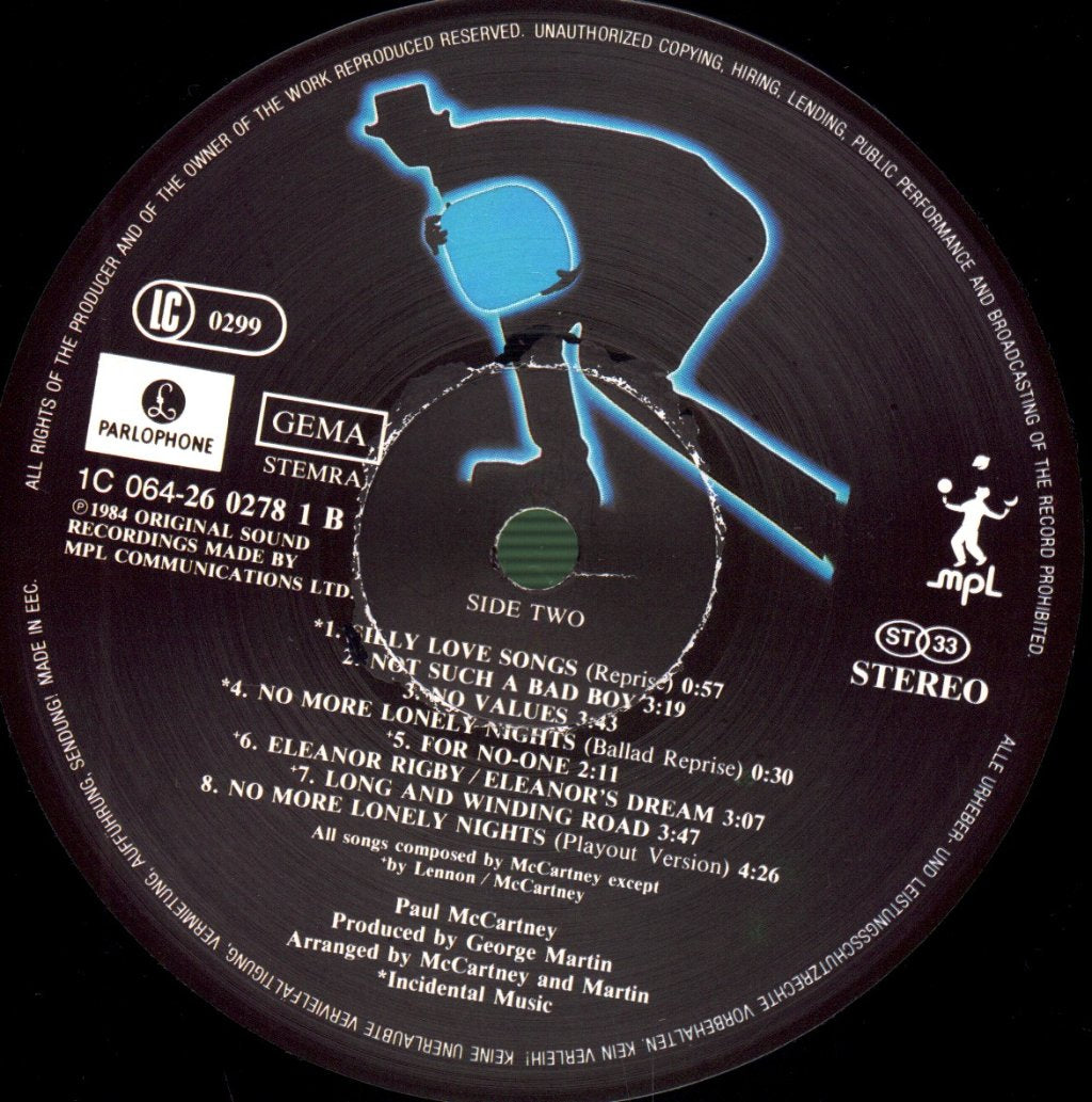 Paul McCartney - Give My Regards To Broad Street - Lp