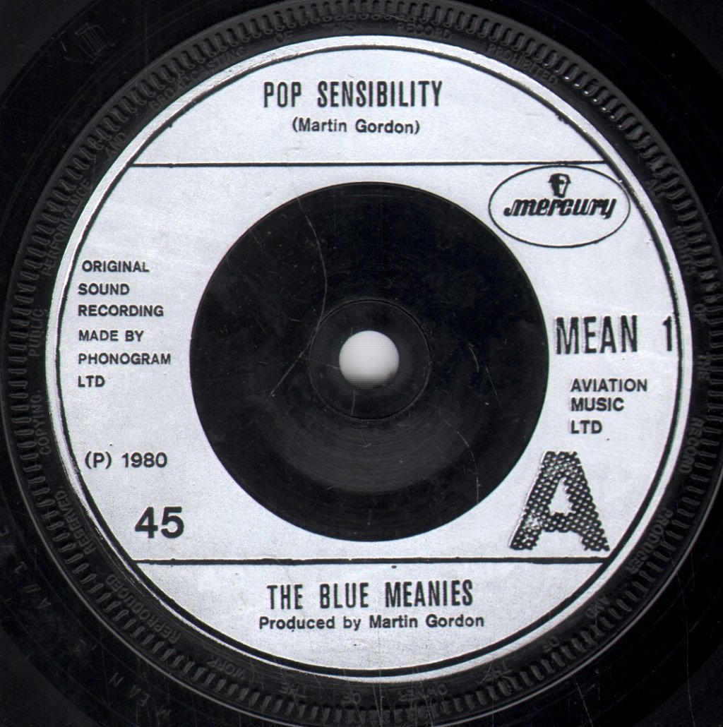 Blue Meanies - Pop Sensibility - 7 Inch