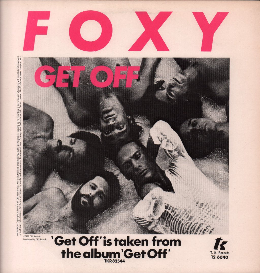 Foxy - Get Off (Full Length Unedited Version) - 12 Inch