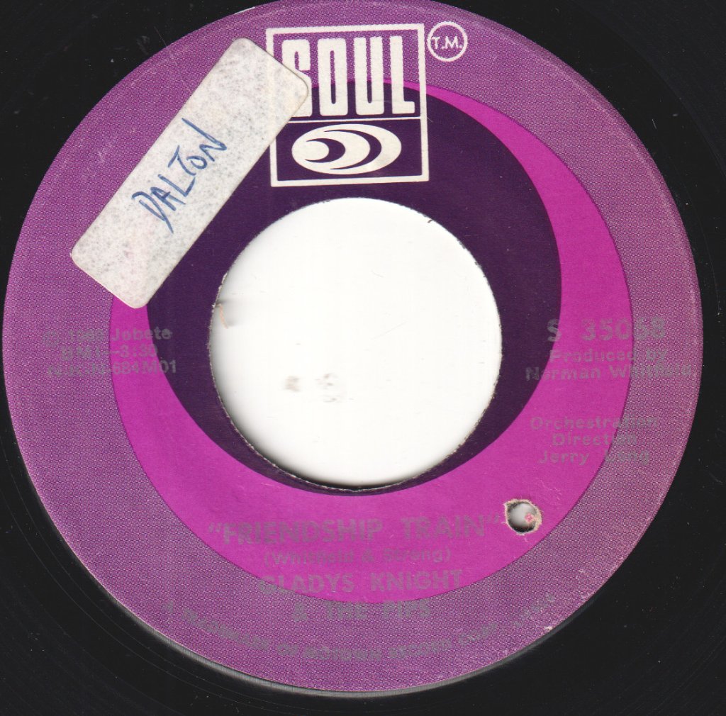 Gladys Knight And The Pips - Friendship Train - 7 Inch