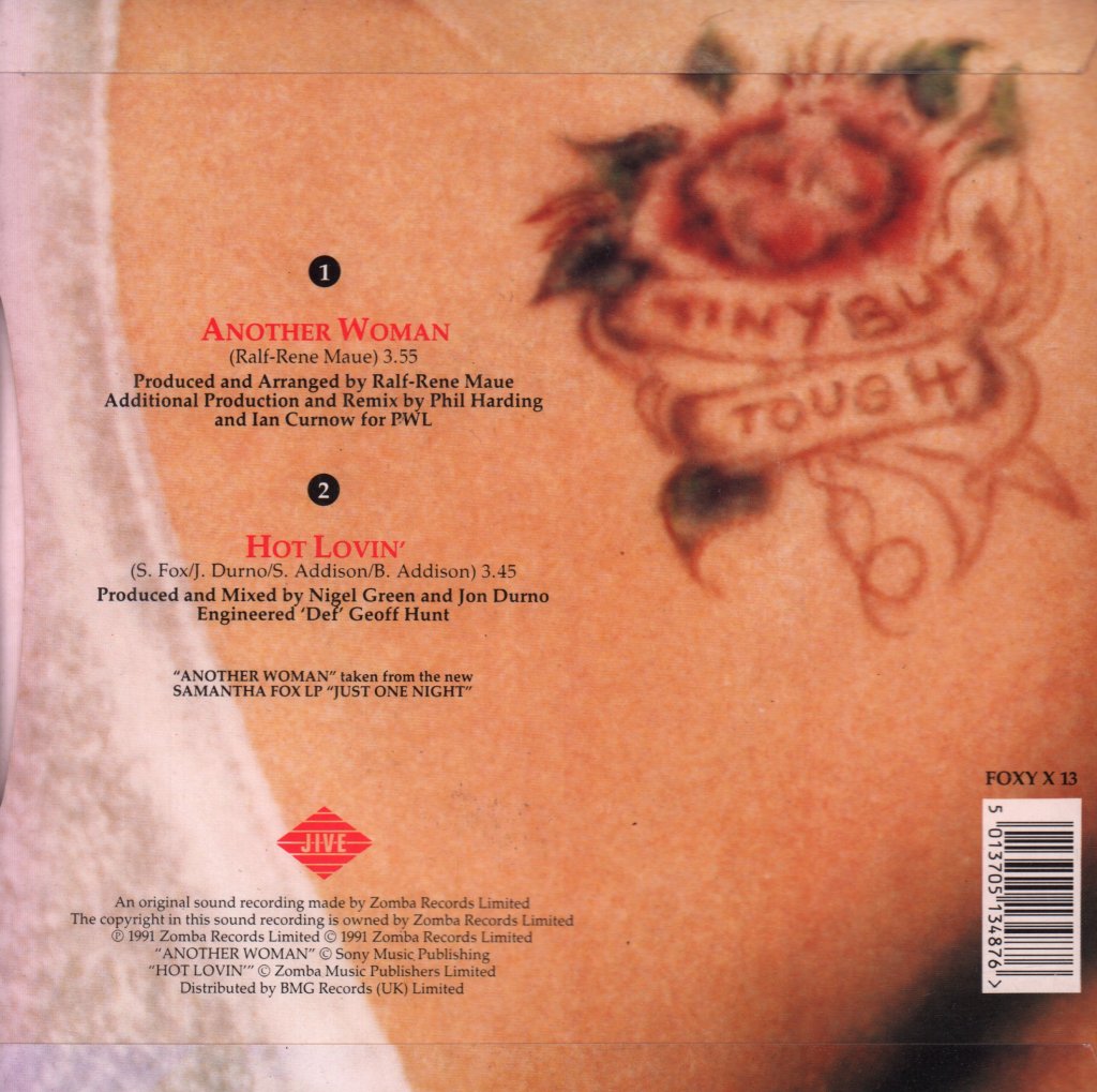 Samantha Fox - Another Woman - 7 Inch – Vinyl Tap